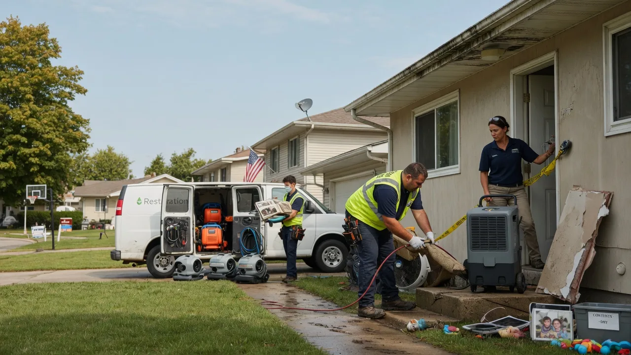 Water Damage Restoration in Marlow, OK near me